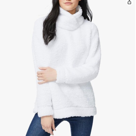 Nautica White Sherpa pullover - Picture 1 of 8